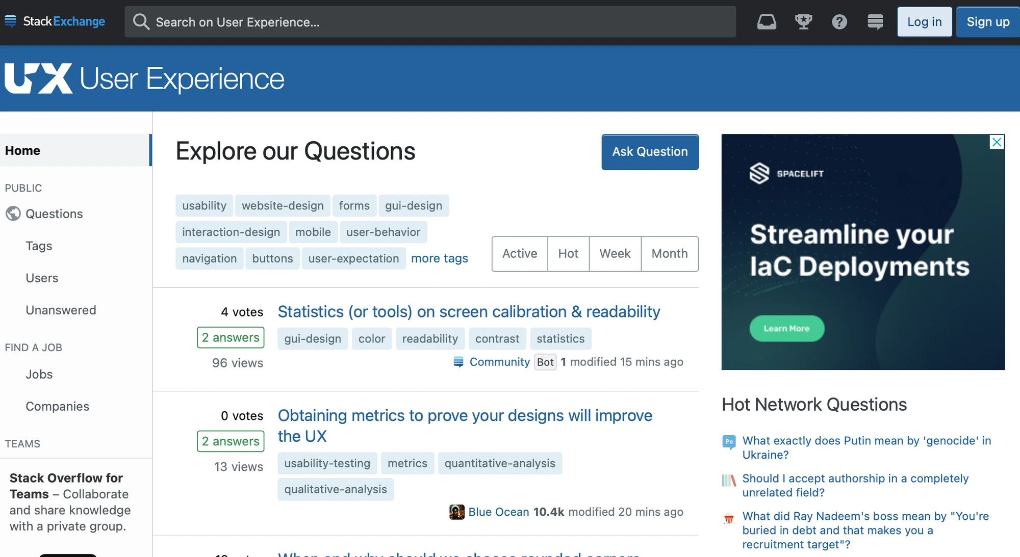 Image from User Experience Stack Exchange